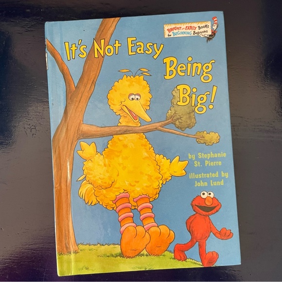 Sesame Street It’s Not Easy Being Big! A Bright and Early Book - Picture 1 of 4